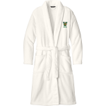 KENNEDY Vikings <span class="pdp-name-mascot">JOHN F KENNEDY MIDDLE SCHOOL Vikings</span> Port Authority Men's Plush Microfleece Shawl Collar Robe Front Thumbnail