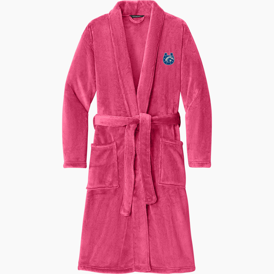 Andrada Mavericks Online Store <span class="pdp-name-mascot">Andrada Mavericks</span> Port Authority Men's Plush Microfleece Shawl Collar Robe