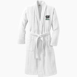 Bonita Bearcats <span class="pdp-name-mascot">Bonita</span> Port Authority Men's Checkered Terry Shawl Collar Robe Front Thumbnail