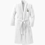Lebanon Tigers <span class="pdp-name-mascot">Lebanon Tigers</span> Port Authority Men's Checkered Terry Shawl Collar Robe Front Thumbnail