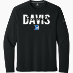 DAVIS SENIOR HIGH SCHOOL BLUE DEVILS <span class="pdp-name-mascot">DAVIS BLUE DEVILS</span> Richardson Men's Clutch Long Sleeve Tee Front Thumbnail