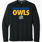 REAGAN COUNTY HIGH SCHOOL OWLS <span class="pdp-name-mascot">REAGAN COUNTY OWLS</span> Richardson Men's Clutch Long Sleeve Tee Front Thumbnail