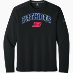 Brewer Patriots <span class="pdp-name-mascot">Brewer Patriots</span> Richardson Men's Clutch Long Sleeve Tee Front Thumbnail