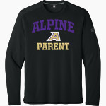 ALPINE HIGH SCHOOL BUCKS <span class="pdp-name-mascot">ALPINE BUCKS</span> Richardson Men's Clutch Long Sleeve Tee Front Thumbnail
