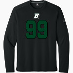 Binghamton University <span class="pdp-name-mascot">Binghamton Bearcats</span> Richardson Men's Clutch Long Sleeve Tee Front Thumbnail