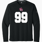 WINNECONNE HIGH SCHOOL WOLVES <span class="pdp-name-mascot">WINNECONNE WOLVES</span> Richardson Men's Clutch Long Sleeve Tee Front Thumbnail