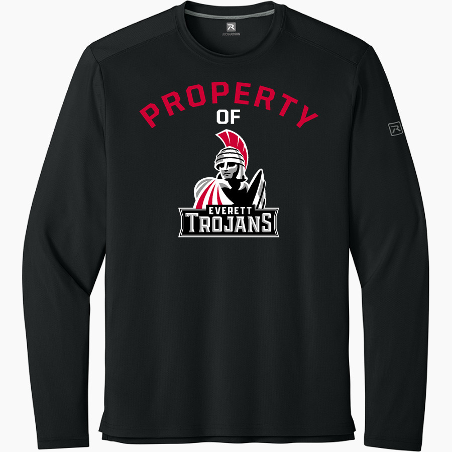 Everett Trojan <span class="pdp-name-mascot">Everett Trojans</span> Richardson Men's Clutch Long Sleeve Tee