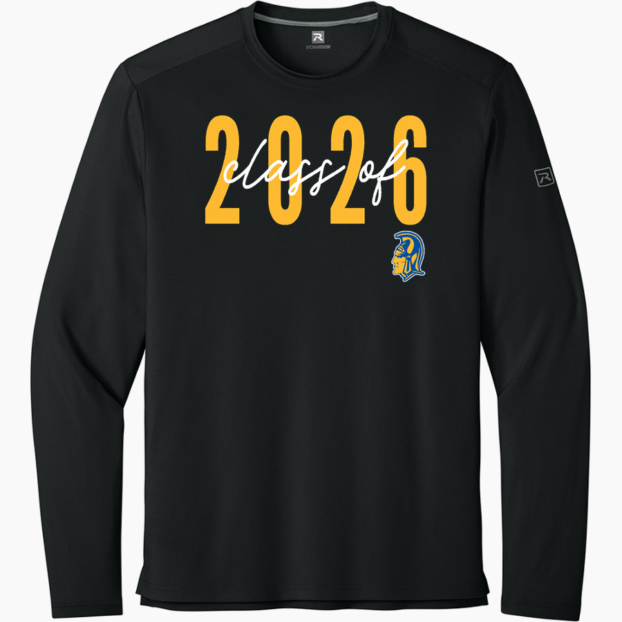 HOMESTEAD HIGH SCHOOL SPARTANS <span class="pdp-name-mascot">HOMESTEAD SPARTANS</span> Richardson Men's Clutch Long Sleeve Tee