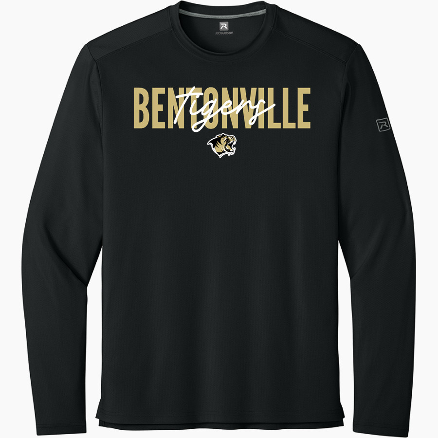 BENTONVILLE HIGH SCHOOL TIGERS <span class="pdp-name-mascot">BENTONVILLE TIGERS</span> Richardson Men's Clutch Long Sleeve Tee