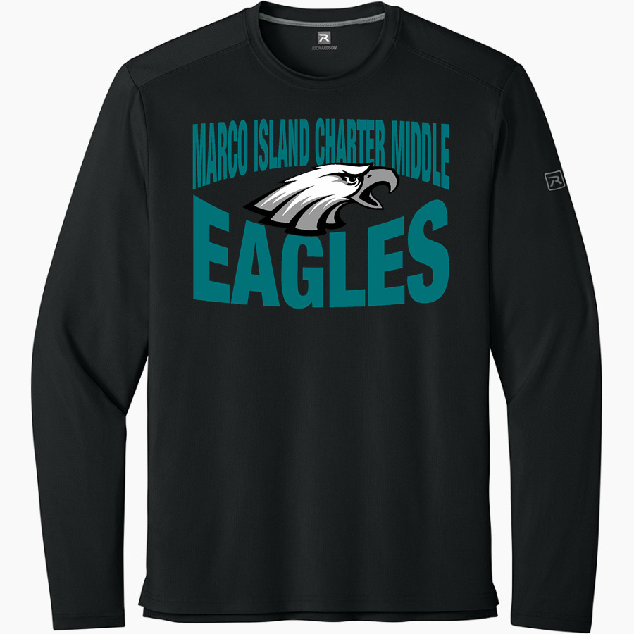 Marco Island Charter Middle Eagles <span class="pdp-name-mascot">Marco Island Charter Middle Eagles</span> Richardson Men's Clutch Long Sleeve Tee