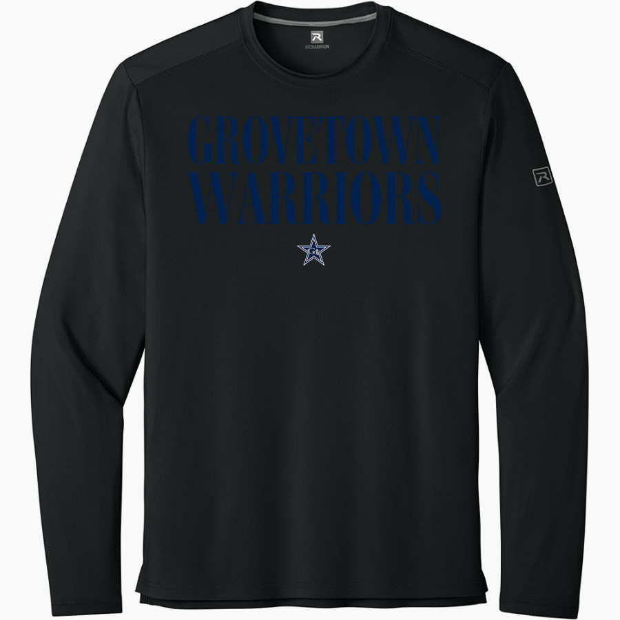 GROVETOWN HIGH SCHOOL WARRIORS <span class="pdp-name-mascot">GROVETOWN WARRIORS</span> Richardson Men's Clutch Long Sleeve Tee