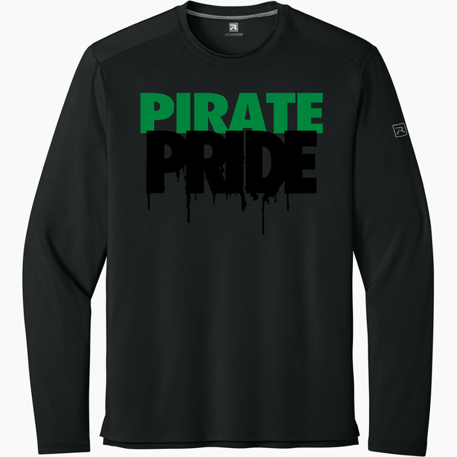 VERNDALE HIGH SCHOOL PIRATES <span class="pdp-name-mascot">VERNDALE PIRATES</span> Richardson Men's Clutch Long Sleeve Tee