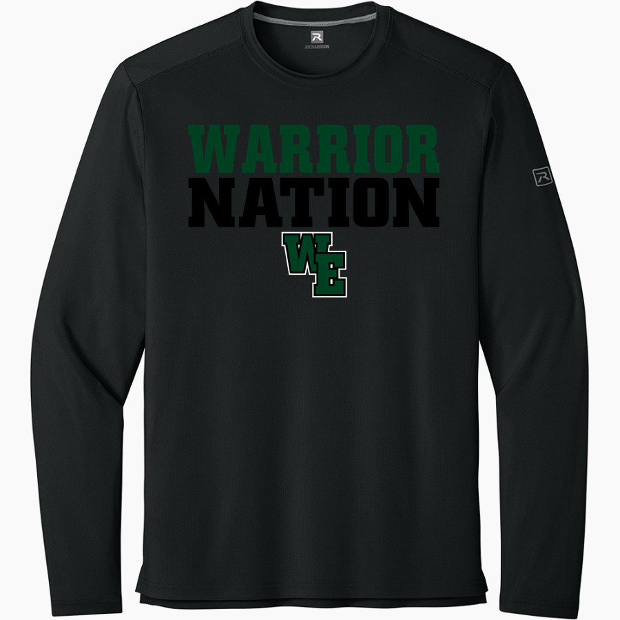 WYOMING EAST HIGH SCHOOL WARRIORS <span class="pdp-name-mascot">WYOMING EAST WARRIORS</span> Richardson Men's Clutch Long Sleeve Tee