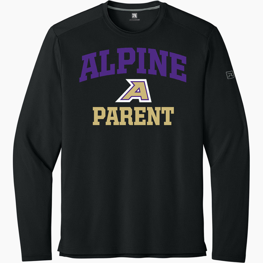 ALPINE HIGH SCHOOL BUCKS <span class="pdp-name-mascot">ALPINE BUCKS</span> Richardson Men's Clutch Long Sleeve Tee