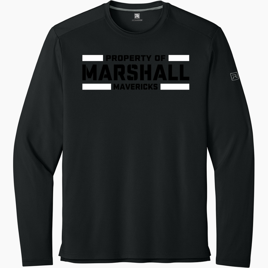 Marshall Mavericks <span class="pdp-name-mascot">Marshall Mavericks</span> Richardson Men's Clutch Long Sleeve Tee