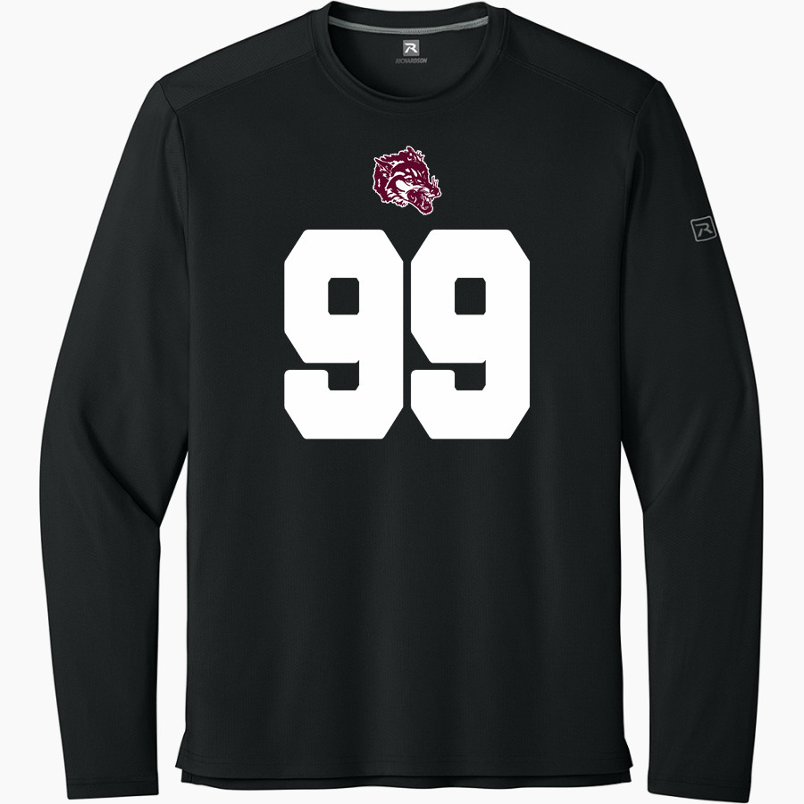 WINNECONNE HIGH SCHOOL WOLVES <span class="pdp-name-mascot">WINNECONNE WOLVES</span> Richardson Men's Clutch Long Sleeve Tee
