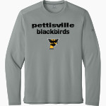 PETTISVILLE BLACKBIRDS ONLINE STORE <span class="pdp-name-mascot">PETTISVILLE BLACKBIRDS</span> Richardson Men's Clutch Long Sleeve Tee Front Thumbnail