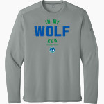 PCRHS Wolves Official Sideline Store <span class="pdp-name-mascot">PROVIDENCE CRISTO REY WOLVES</span> Richardson Men's Clutch Long Sleeve Tee Front Thumbnail