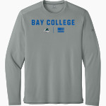 Bay College Norse <span class="pdp-name-mascot">Bay College Norse</span> Richardson Men's Clutch Long Sleeve Tee Front Thumbnail