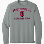 Springfield International Charter School <span class="pdp-name-mascot">SABIS INT'L BULLDOGS</span> Richardson Men's Clutch Long Sleeve Tee Front Thumbnail