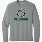 MELBOURNE HIGH SCHOOL BULLDOGS <span class="pdp-name-mascot">MELBOURNE BULLDOGS</span> Richardson Men's Clutch Long Sleeve Tee Front Thumbnail