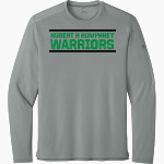 Hubert H Humphrey Warriors <span class="pdp-name-mascot">Hubert H Humphrey Warriors</span> Richardson Men's Clutch Long Sleeve Tee Front Thumbnail