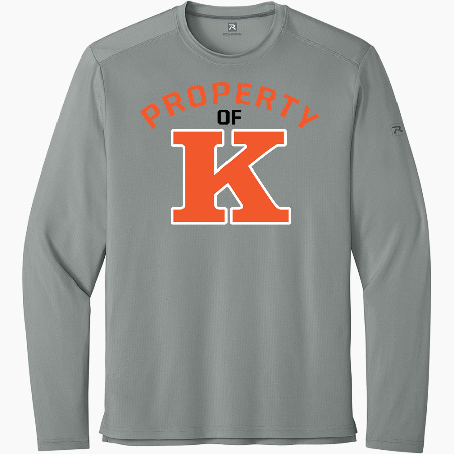 KINGSLEY HIGH SCHOOL STAGS <span class="pdp-name-mascot">KINGSLEY AREA STAGS</span> Richardson Men's Clutch Long Sleeve Tee