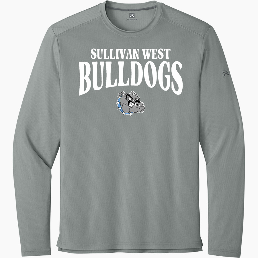 SULLIVAN WEST HIGH SCHOOL BULLDOGS <span class="pdp-name-mascot">SULLIVAN WEST BULLDOGS</span> Richardson Men's Clutch Long Sleeve Tee
