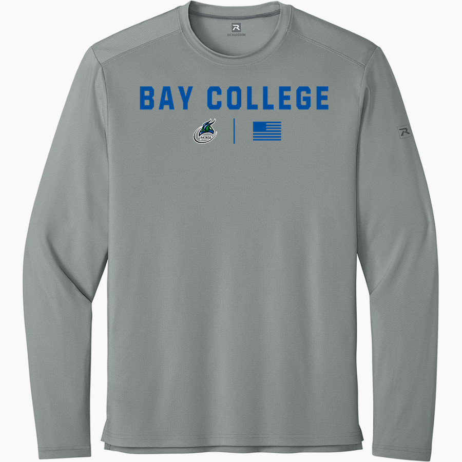 Bay College Norse <span class="pdp-name-mascot">Bay College Norse</span> Richardson Men's Clutch Long Sleeve Tee
