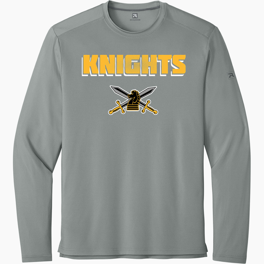 RIO LINDA HIGH SCHOOL KNIGHTS <span class="pdp-name-mascot">RIO LINDA KNIGHTS</span> Richardson Men's Clutch Long Sleeve Tee