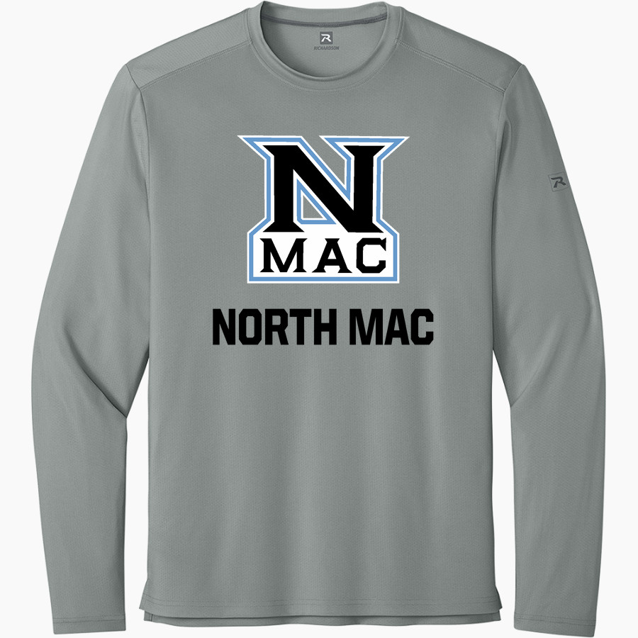 NORTH MAC HIGH SCHOOL PANTHERS <span class="pdp-name-mascot">NORTH MAC PANTHERS</span> Richardson Men's Clutch Long Sleeve Tee