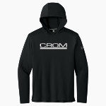 CROM 0 <span class="pdp-name-mascot">CROM Corp</span> Richardson Men's Clutch Long Sleeve Hoodie Front Thumbnail