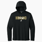 HIGHLAND HIGH SCHOOL RAMS <span class="pdp-name-mascot">HIGHLAND RAMS</span> Richardson Men's Clutch Long Sleeve Hoodie Front Thumbnail