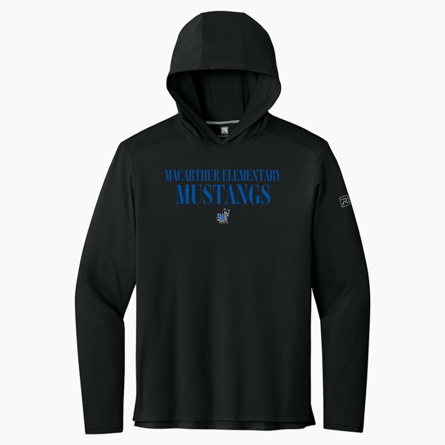 MacArthur Elementary Mustangs <span class="pdp-name-mascot">McArthur Elementary</span> Richardson Men's Clutch Long Sleeve Hoodie