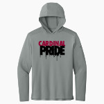 North Idaho Cardinals <span class="pdp-name-mascot">North Idaho College Cardinals</span> Richardson Men's Clutch Long Sleeve Hoodie Front Thumbnail