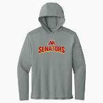 MORGAN ACADEMY SENATORS <span class="pdp-name-mascot">MORGAN ACADEMY SENATORS</span> Richardson Men's Clutch Long Sleeve Hoodie Front Thumbnail