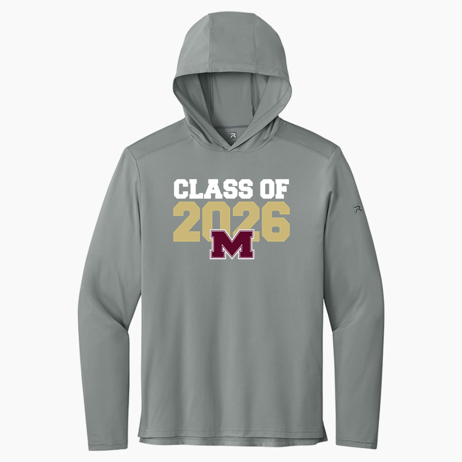 MILLBURY SR HIGH SCHOOL WOOLIES <span class="pdp-name-mascot">MILLBURY MEMORIAL WOOLIES</span> Richardson Men's Clutch Long Sleeve Hoodie