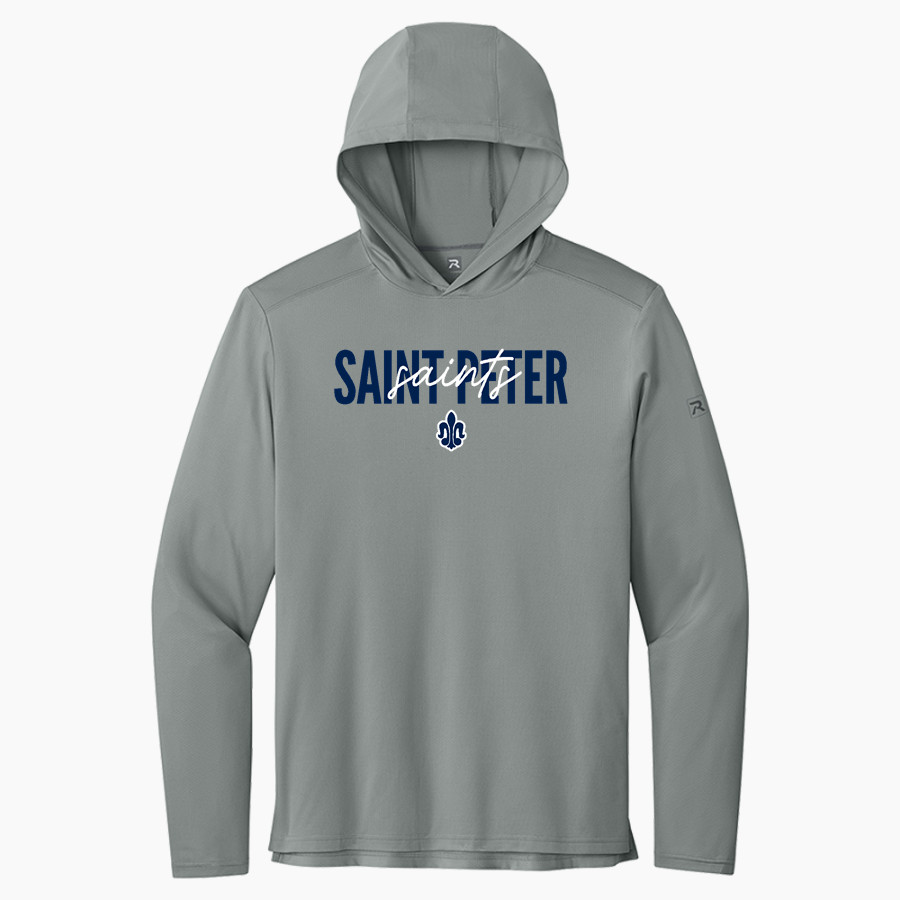 Saint Peter High School SAINTS ONLINE STORE <span class="pdp-name-mascot">Saint Peter Saints</span> Richardson Men's Clutch Long Sleeve Hoodie