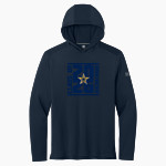 Dominican Stars <span class="pdp-name-mascot">Dominican University Stars</span> Richardson Men's Clutch Long Sleeve Hoodie Front Thumbnail