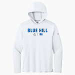 Blue Hill Bobcats <span class="pdp-name-mascot">Blue Hill Community School District Bobcats</span> Richardson Men's Clutch Long Sleeve Hoodie Front Thumbnail