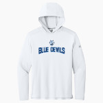 Springbrook Blue Devils <span class="pdp-name-mascot">Springbrook Blue Devils</span> Richardson Men's Clutch Long Sleeve Hoodie Front Thumbnail