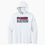 OKOBOJI COMMUNITY SCHOOL PIONEERS <span class="pdp-name-mascot">OKOBOJI COMMUNITY PIONEERS</span> Richardson Men's Clutch Long Sleeve Hoodie Front Thumbnail