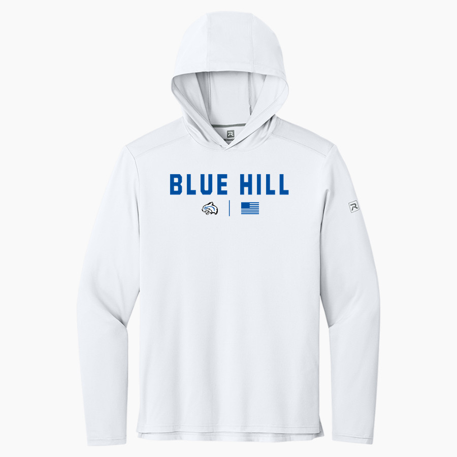 Blue Hill Bobcats <span class="pdp-name-mascot">Blue Hill Community School District Bobcats</span> Richardson Men's Clutch Long Sleeve Hoodie