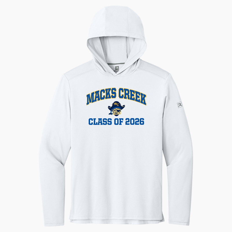 Macks Creek Pirates <span class="pdp-name-mascot">Macks Creek Pirates</span> Richardson Men's Clutch Long Sleeve Hoodie