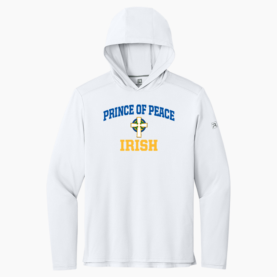 PRINCE OF PEACE IRISH <span class="pdp-name-mascot">PRINCE OF PEACE PREP IRISH</span> Richardson Men's Clutch Long Sleeve Hoodie