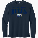 West Boca Raton Bulls <span class="pdp-name-mascot">West Boca Raton</span> Richardson Men's Clutch Long Sleeve Tee Front Thumbnail