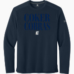 Coker Cobras <span class="pdp-name-mascot">Coker Cobras</span> Richardson Men's Clutch Long Sleeve Tee Front Thumbnail