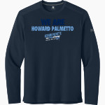 Howard Palmetto Baseball & Softball <span class="pdp-name-mascot">Howard Palmetto Baseball Softball</span> Richardson Men's Clutch Long Sleeve Tee Front Thumbnail