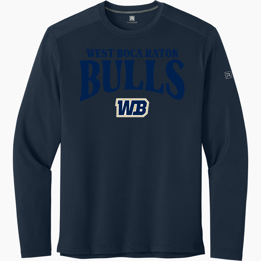 West Boca Raton Bulls <span class="pdp-name-mascot">West Boca Raton</span> Richardson Men's Clutch Long Sleeve Tee