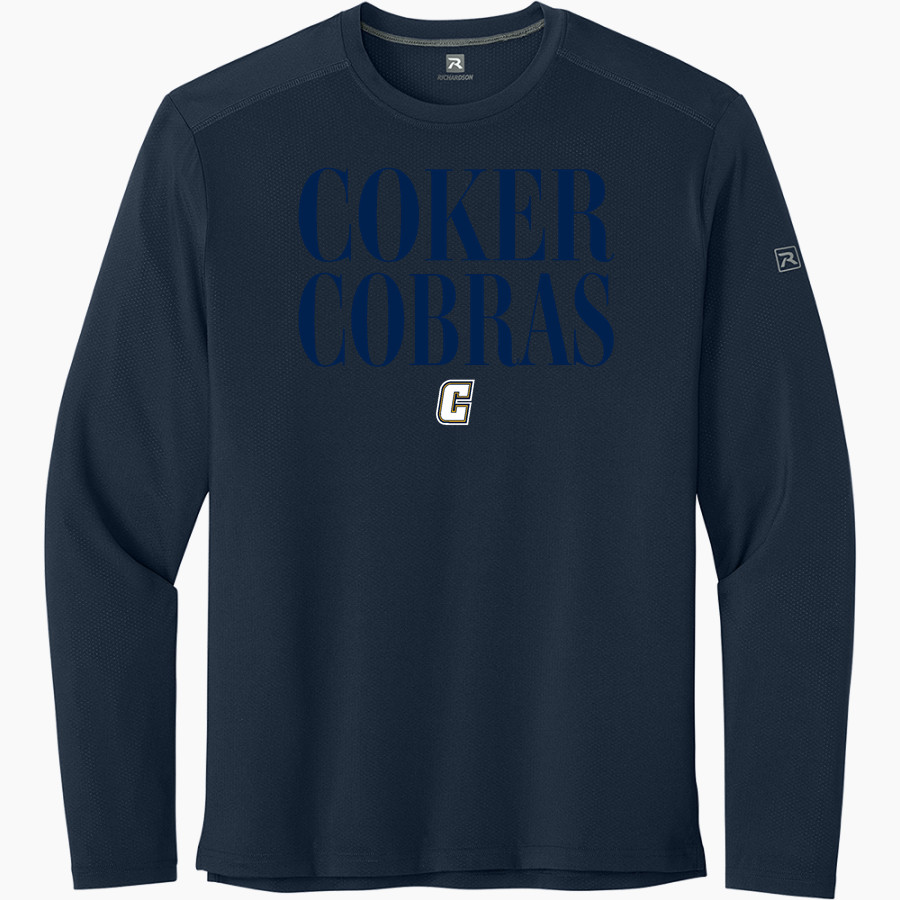 Coker Cobras <span class="pdp-name-mascot">Coker Cobras</span> Richardson Men's Clutch Long Sleeve Tee